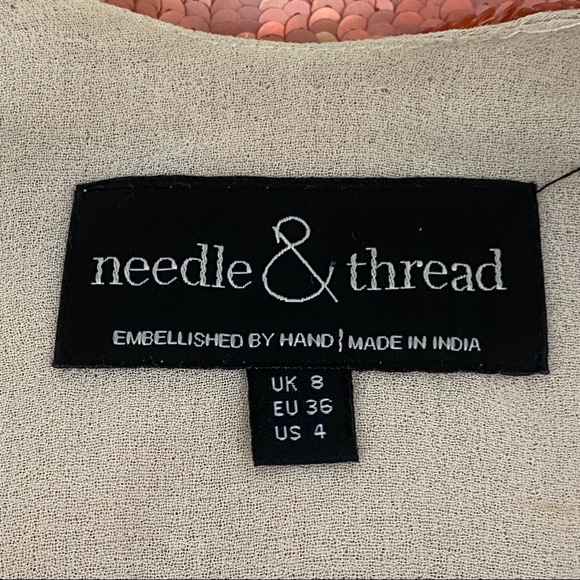 🌟Needle & Thread Tapestry Sequined Mini Dress - Picture 13 of 15